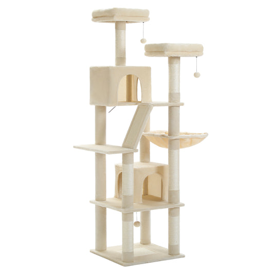 PAWZ Road Premium-Torre para Gatos 180cm | Para Gatos de Apartamento Grandes