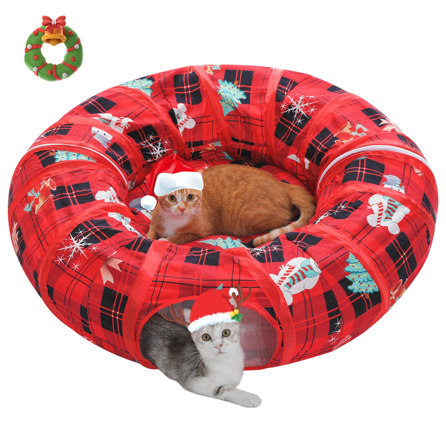 PAWZ Road A complete circular track with 96 cm outer diameter | 30 cm tube diameter for sufficient turning space for the cat