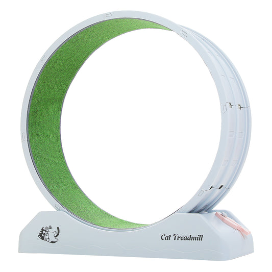 PAWZ Road - Ruota per esercizi silenziosa per gatti | Ampio diametro di 75 cm | Superficie antiscivolo e levigata | Compensazione dell'attività fisica per gatti | Facile da montare