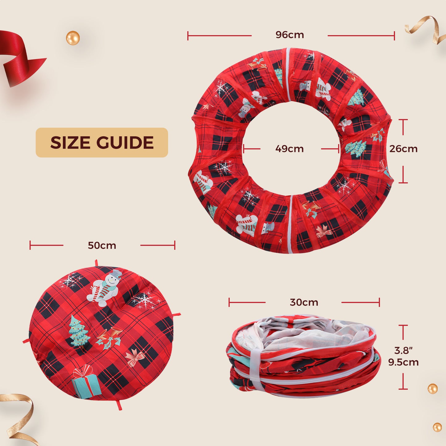 PAWZ Road A complete circular track with 96 cm outer diameter | 30 cm tube diameter for sufficient turning space for the cat