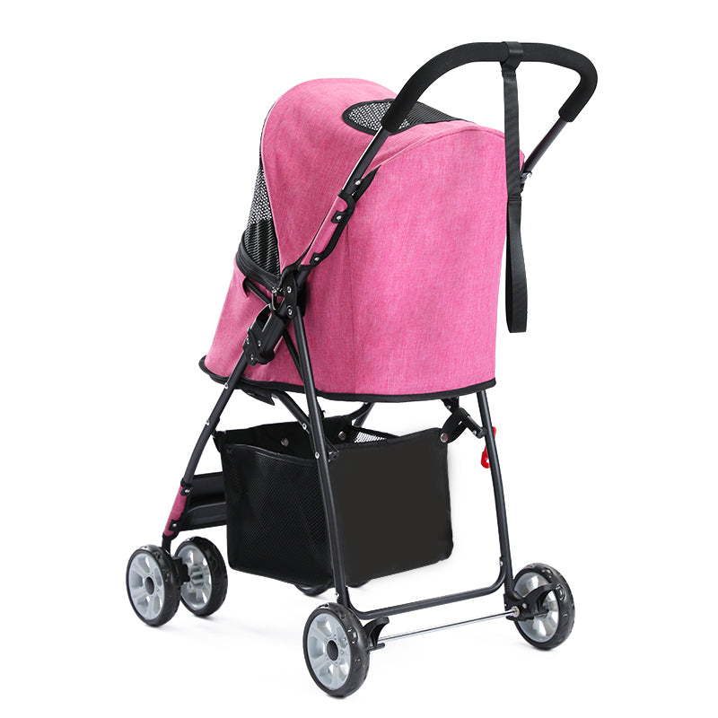 Carro plegable | con compartimento para padres y cinturón de seguridad | ventilación de 2 niveles + cojines lavables