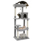 PAWZ Road Cat Tree - Luxury Plush Cat House + Hammock | Sisal Scratching Post + Viewing Platform