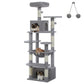 PAWZ Road Premium-Gratte-ciel | Arbre à chats avec hamac XXL | Hauteur totale de 136 cm | Idéal pour les foyers avec plusieurs chats