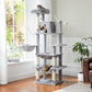 PETEPELA Arbre à chats de 175 cm pour chats de grande taille en appartement
