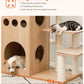 PAWZ Road Kratzbaum | Futuristische Acryl-Kapsel | Sisal-Umwicklung + 130cm Premium-Turm