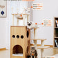 PAWZ Road Kratzbaum | Futuristische Acryl-Kapsel | Sisal-Umwicklung + 130cm Premium-Turm