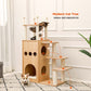 PAWZ Road Kratzbaum | Futuristische Acryl-Kapsel | Sisal-Umwicklung + 130cm Premium-Turm