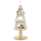 PAWZ Road Arbre de Noël pour chats, tour d'escalade multicouche de 130 cm de haut avec revêtement en sisal de 14 cm d'épaisseur pour gratter et 3 grands abris de sommeil – Arbre intérieur pour chats