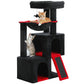 PAWZ Road Large Cat Tree | 104 cm Multi-Level Cat Tower | With 2 Spacious Sleeping Houses | Designed for Indoor Cats
