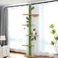 PAWZ Road Kaktus-Katzenkratzbaum | Deckenstütz-System | Höhenverstellbar (241-274 cm) | Mit Sisal-Kratzsäulen | Ideal für Großkatzen