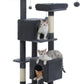 PAWZ Road XXL-Rascador | Torre para gatos de 180 cm para apartamentos | Con columnas para rascar, casa para dormir y plataforma de observación de varios niveles
