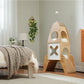 PAWZ Road Rascador Moderno de Cohetes | 120 cm | Árbol para Gatos de Madera Maciza | Torre de Escalada Interior para Gatos