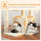 PAWZ Road – Mehrstöckiges Kletterparadies für Katzen | 106 cm | Robuste Sisal-Kratzsäulen | Stabile Etagenplattformen
