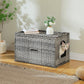 PAWZ Road Katzenklo | Designer-Möbel aus Rattan | Mit High-Entry & Anti-Streu-System