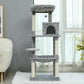 PAWZ Road Cat Tree - Luxury Plush Cat House + Hammock | Sisal Scratching Post + Viewing Platform