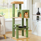 « Ensemble de protection Kippschutz » PAWZ Road Arbre à chats - Hamac métallique + Plates-formes multi-niveaux｜Base XXL 50×43cm (pour 2-3 chats)