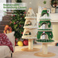 PAWZ Road Arbre de Noël pour chats, tour d'escalade multicouche de 130 cm de haut avec revêtement en sisal de 14 cm d'épaisseur pour gratter et 3 grands abris de sommeil – Arbre intérieur pour chats