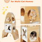PAWZ Road Rascador Moderno de Cohetes | 120 cm | Árbol para Gatos de Madera Maciza | Torre de Escalada Interior para Gatos
