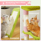 PAWZ Road Indoor Cat Tree | 90 cm Green Scratching Tower | with Spacious Sleeping House | 1 Sisal Level | 3 Scratching Posts | XXL Hammock &amp; Viewing Platform