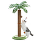 PAWZ Road Árbol para Gatos, 33 pulgadas (84 cm) de altura | Adecuado para gatos grandes | Con pelotas de juego interactivas | Poste rascador cubierto de 100% sisal