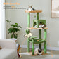 PAWZ Road Cat Tree - Luxury Plush Cat House + Hammock | Sisal Scratching Post + Viewing Platform