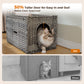 PAWZ Road Katzenklo | Designer-Möbel aus Rattan | Mit High-Entry & Anti-Streu-System