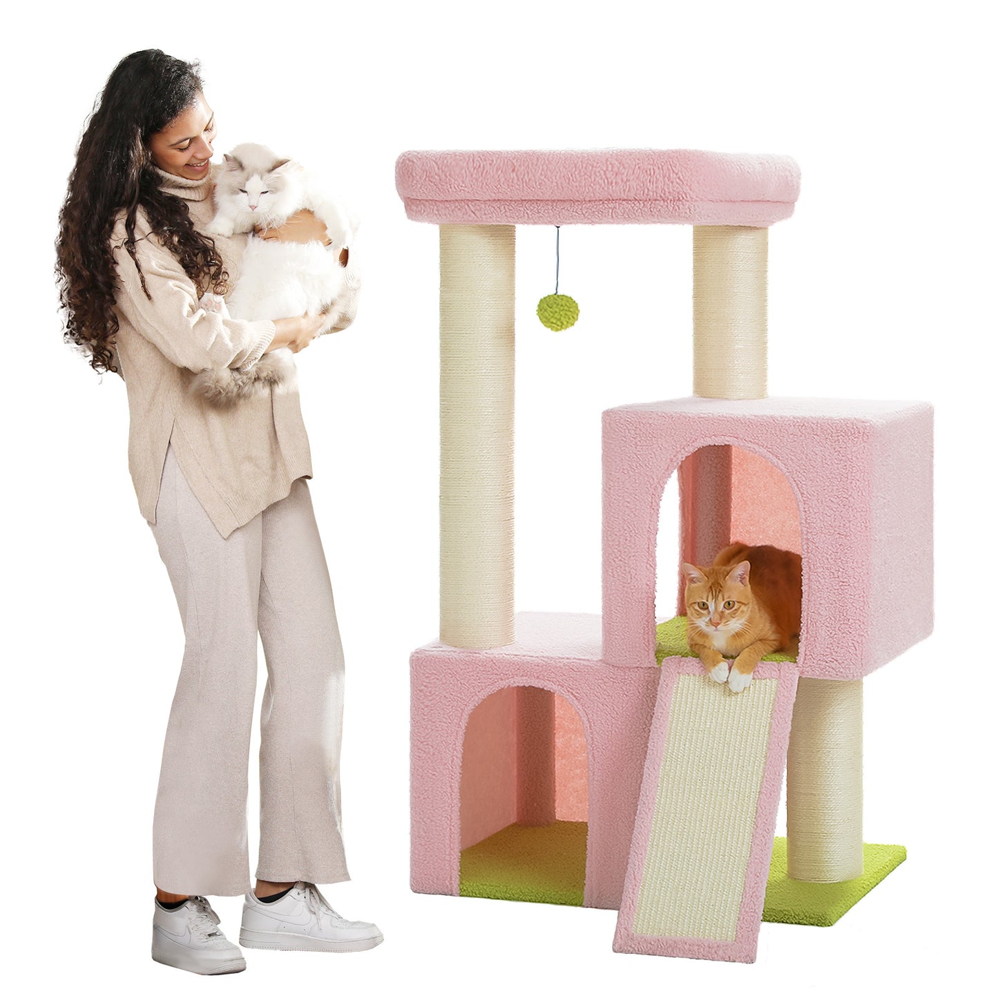 PAWZ Road [MADE IN EU] 114cm MEGA Kratzbaum (Grau)