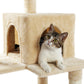 PAWZ Road Cat Tree - Luxury Plush Cat House + Hammock | Sisal Scratching Post + Viewing Platform