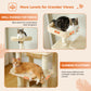 PAWZ Road Premium-Rascador | Árbol para gatos con hamaca XXL | Altura total 136 cm | Ideal para hogares con múltiples gatos