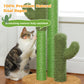 Tiragraffi per gatti PAWZ Road Cactus - Taglia M-53 cm｜L-68,5 cm | Design antiscivolo (capacità di carico 20 kg/4 gatti)