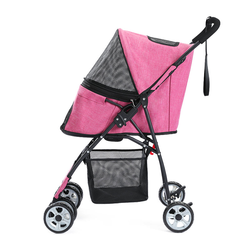 Carro plegable | con compartimento para padres y cinturón de seguridad | ventilación de 2 niveles + cojines lavables
