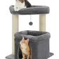 PAWZ Road Kratzbaum Katzenbaum mit voll umwickelten Sisal-Kratzpfosten | geeignet für mittelgroße bis große Katzen