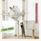 PAWZ Road- Spaceship Hammock Cat Tree - Acrylic Transparent Nest + Rotating Round Lounger｜Sisal Posts + Anti-Tip Straps
