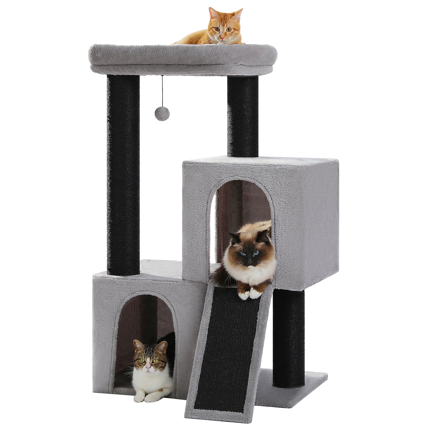 PAWZ Road [MADE IN EU] 114cm MEGA Kratzbaum (Grau)