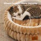 PAWZ Road Katzenbett - Waschbar - Für kleine Hunde - Rund & kuschelweich