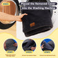 PAWZ Road faltbares Kinder- & Hundebett | Umwandelbar in Hundesofa | Waschbarer Bezug | Orthopädische Memory Foam-Matte | Wasserdichter Schaumstoff