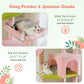 PAWZ Road XXL-Rascador 175 cm para gatos de apartamento | Con gran hamaca | Torre para gatos adultos | Incl. poste rascador, casa de dormir y plataforma de observación