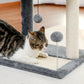 PAWZ Road Kompakter Kratzbaum | 40 cm Länge | Platzwunder für kleine Wohnungen | Stabiler Standfuß